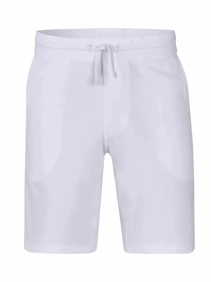 nice to meet me nice to meet me Herren vegan Klassische Shorts Weiß, Weiß, – Produktbild 2 von 2