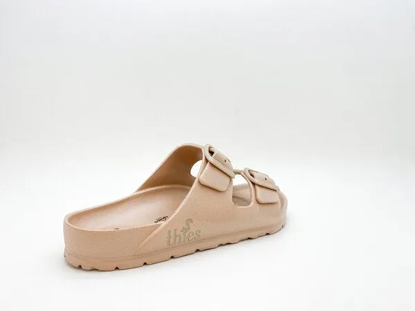 thies Vegane Ecofoam Sandale thies, Bronze, – Produktbild 3 von 4