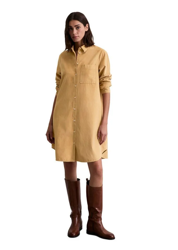 Marc O'Polo Marc O'Polo Hemdblusenkleid aus Feincord, Braun, – Produktbild 5 von 5