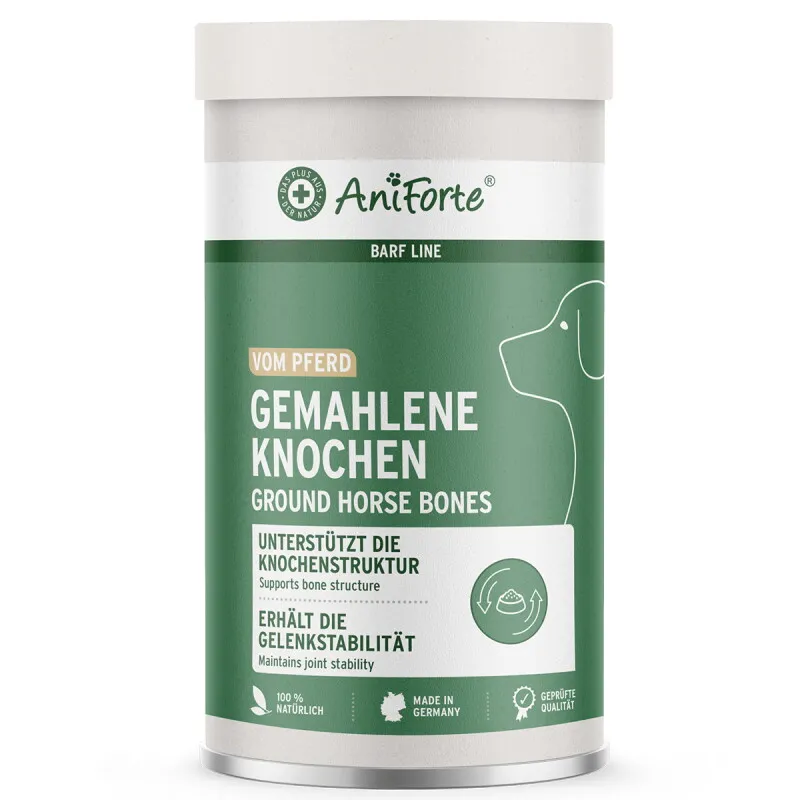 AniForte AniForte BARF-Line Gemahlene Knochen vom Pferd 1 kg – Produktbild 1 von 2