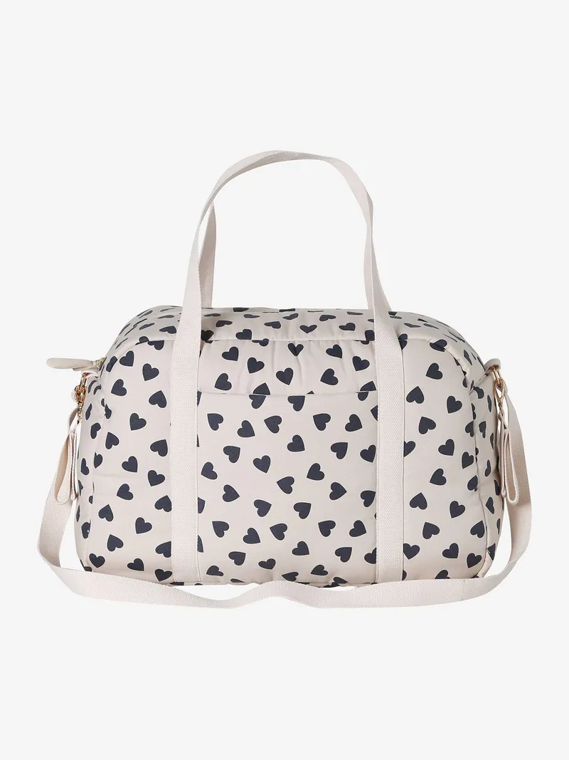 Vertbaudet Wickeltasche CATALINA, Wollweiß herzenswärme, – Produktbild 2 von 4