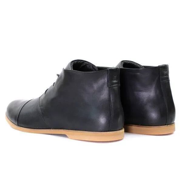SORBAS SORBAS '87 Leder Boots Schnürschuhe, Schwarz, – Produktbild 3 von 8
