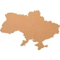 Kork Deko Kork-Deko Ukraine als Pinnwand aus Kork XXL ca. 83x53 cm – Produktbild 1 von 1