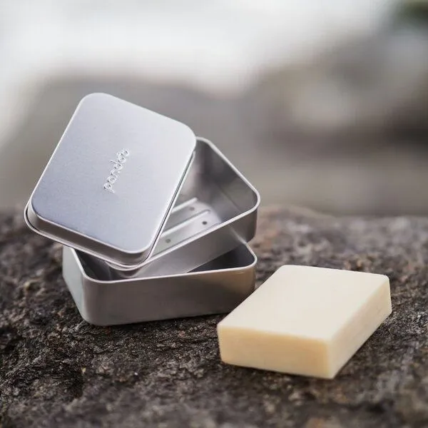 pandoo pandoo Seifendose mit Abtropfgitter aus Aluminium – Produktbild 4 von 4