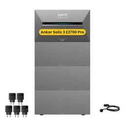 Anker Anker SOLIX Solarbank 3 E2700 Pro All-in-One Speicher für Balkonkraftwerk, by Powerness - 10.8kWh / 5 x Smart Plug / Standardversand – Produktbild 1 von 1