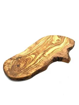 Olivenholz erleben Olivenholz erleben Schneidebrett RUSTIKAL (ca.40-44 cm) – Produktbild 1 von 1