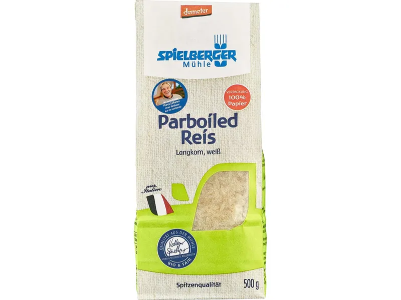Spielberger Mühle Spielberger Mühle Bio-Langkornreis weiß, parboiled, 500 g – Produktbild 1 von 1