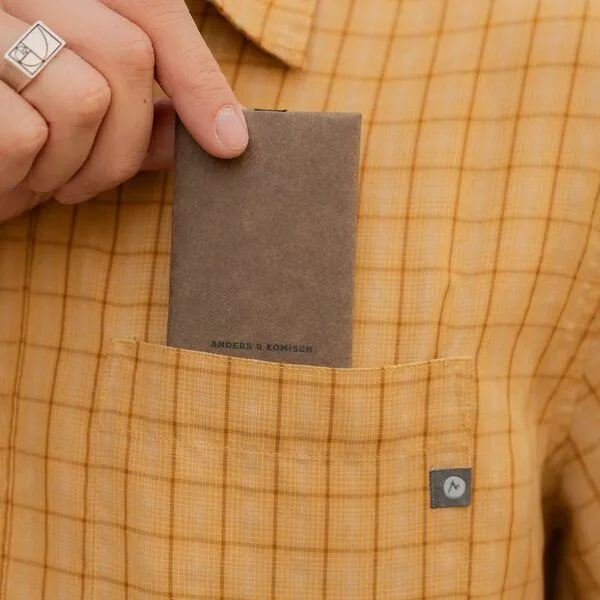 ANDERS & KOMISCH ANDERS & KOMISCH Veganes Kreditkartenetui - Cardholder mit Münzfach - TINY Braun, Schwarz, – Produktbild 4 von 4