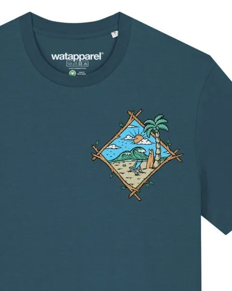 watapparel watapparel T-Shirt Unisex Beach is calling, Stargazer, – Produktbild 3 von 3