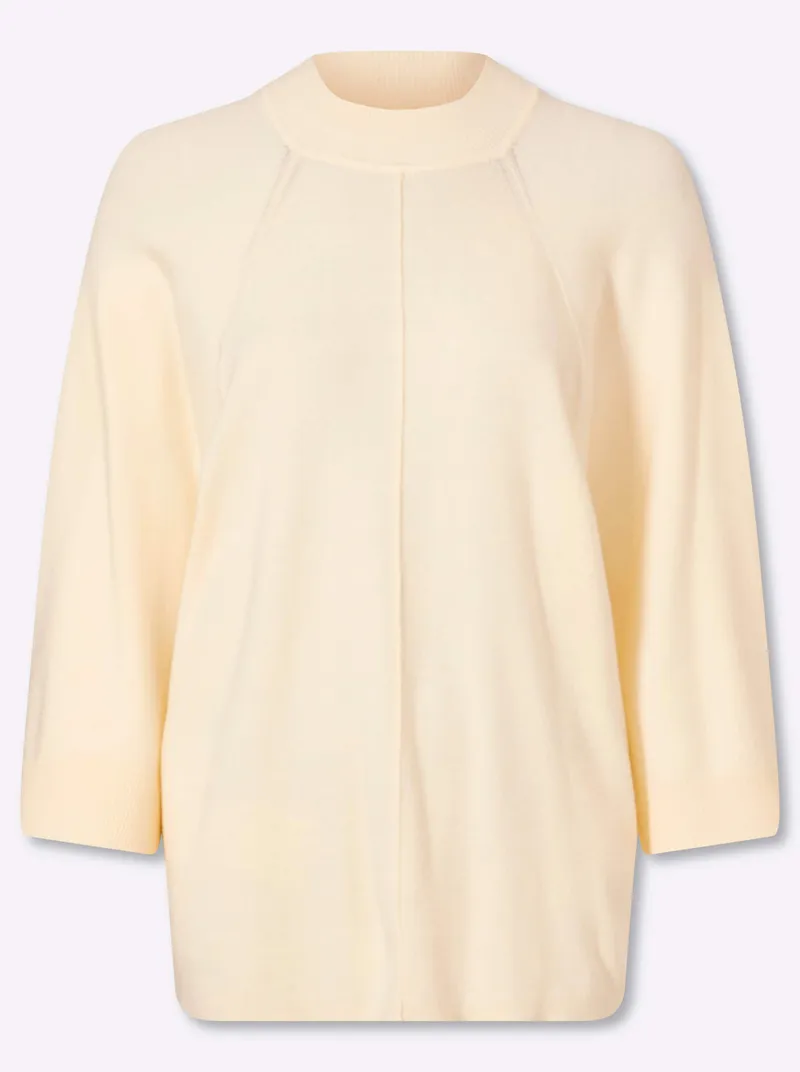 heine 3/4-Arm-Pullover champagner, Champagner, – Produktbild 1 von 2