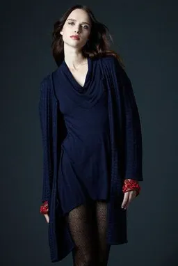 Stewart+Brown Stewart+Brown Flowing Cowl Neck Tunic – Produktbild 1 von 1