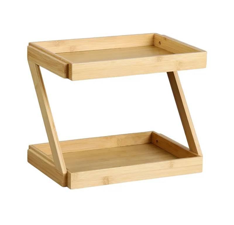 Kesper Kesper Küchenregal Aufbewahrungsregal, Bambus, FSC, 1-tlg., Beige, – Produktbild 1 von 5