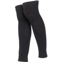 Living Crafts LIVING CRAFTS - Damen Beinstulpen - Schwarz (65% Bio-Baumwolle; 35% Bio-Wolle), Nachhaltige Mode, Bio Bekleidung, Schwarz, – Produktbild 1 von 1