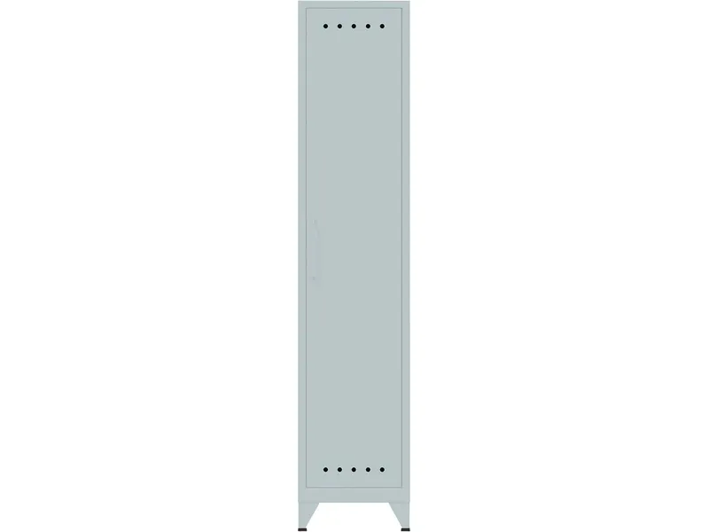 Bisley Bisley Spind "Fern Locker" 3 Fachböden, Lichtgrau, – Produktbild 1 von 1