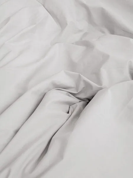 erlich textil erlich textil Finn Bettdeckenbezug aus Bio-Baumwolle, made in Europe, Hellgrau, – Produktbild 5 von 6