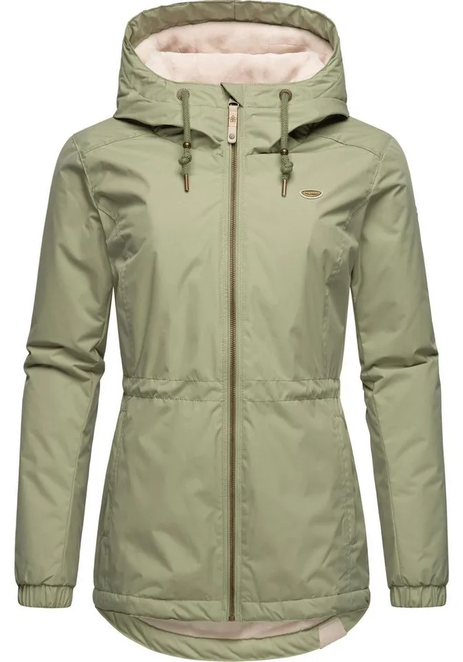 ragwear ragwear Winterjacke Dankka Warm Wasserdichte weiche Damen Jacke für den Winter, Grün, – Produktbild 2 von 5