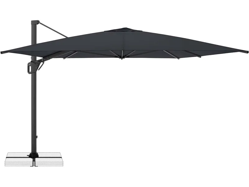 Doppler doppler Pendelschirm "LIFE" 300 x 400 cm, anthrazit – Produktbild 1 von 1