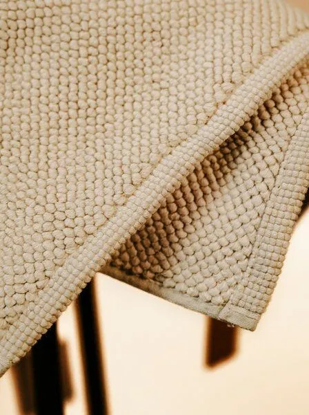 Pamukia Pamukia Badematte 50 × 80 cm aus GOTS-zertifizierter Bio-Baumwolle – Essence, Beige, – Produktbild 4 von 5