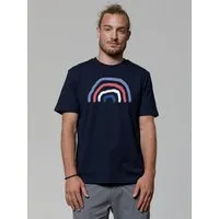 watapparel watapparel T-Shirt Unisex Regenbogen, French navy, – Produktbild 1 von 1