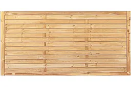 woodstore24 Sichtschutzzaun Holz Kiefer/Fichte 180 x 90 cm (Serie Föhr) – Produktbild 1 von 1
