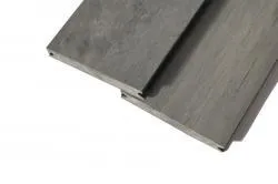 woodstore24 WPC Diele, Massivdiele, 22 mm (S) x 143 mm (B), steingrau / gealtert / gebürstet in der Länge 4,8 m – Produktbild 1 von 1