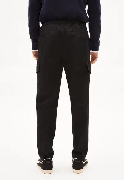 ARMEDANGELS ARMEDANGELS RAAMEO - Herren Cargo Hose aus Bio-Baumwoll Mix, Black, – Produktbild 2 von 4