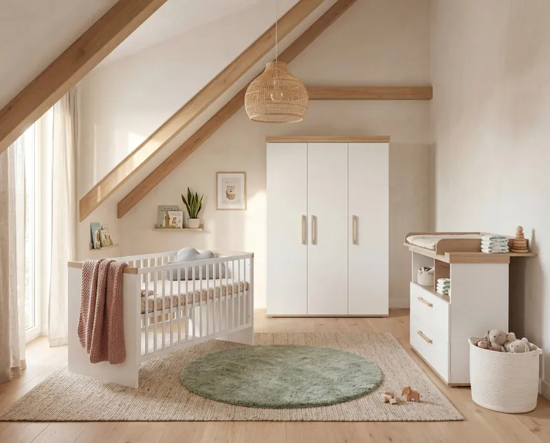 roba Roba Kinderzimmerset Jimmy weiß/eiche – Produktbild 3 von 3