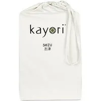 Kayori Kayori Shizu - Spannbettlaken - Perkal, Offwhite, – Produktbild 1 von 1