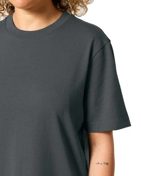 YTWOO YTWOO Nachhaltiges schweres Unisex T-Shirt, Anthrazit, – Produktbild 2 von 4