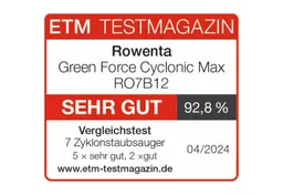 Rowenta Rowenta Staubsauger ohne Beutel "Green Force Cyclonic Max RO7B12" 750 Watt – Produktbild 1 von 1