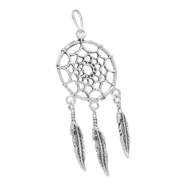 pakilia pakilia Silber Kette Traumfänger Fair-Trade und handmade – Produktbild 3 von 4