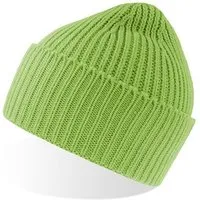 Atlantis Headwear Atlantis Headwear grob gestrickte Beanie-Mütze aus weichem, warmem Polylana®-Garn, Acid grün, – Produktbild 1 von 1