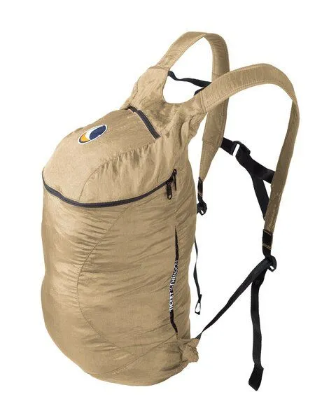 Ticket to the Moon Ticket to the Moon Ultraleicht Rucksack "Backpack Plus" (25l) aus upcyceltem Nylon, Beige, – Produktbild 1 von 3