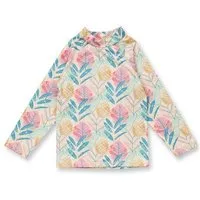 Sense Organics friends in cooperation with GARY MASH Sense Organics & friends in cooperation with GARY MASH Baby und Kinder Badeshirt UV-Schutz 50+ aus recyceltem Polyester, Tropendruck (mehrfarbig), – Produktbild 1 von 1