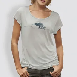 little kiwi little kiwi Damen T-Shirt, "Kiwi", Opal – Produktbild 1 von 1