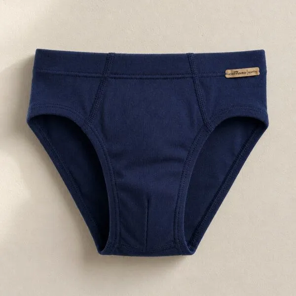 comazo|earth comazo|earth Fairtrade Jungen Slip | GOTS zertifiziert, Marine, – Produktbild 1 von 4
