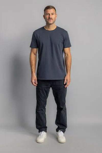 DIRTS dirts Premium Blank T-Shirt STANDARD, Charcoal, – Produktbild 2 von 4