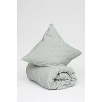 MELA MELA unisex vegan Bettwäsche Himanshu Herbal Green Herringbone – Produktbild 1 von 1