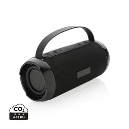 XD Collection XD COLLECTION Soundboom wasserdichter 6W Speaker aus RCS Kunststoff, schwarz – Produktbild 1 von 1