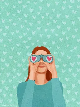 Photocircle Photocircle Wandbild / Poster / Leinwand  - Looking for Love – Produktbild 1 von 1