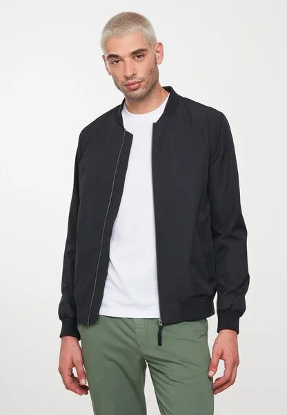 recolution Herren Blouson aus recyceltem Polyester - ASPEN - recolution, Black (schwarz), – Produktbild 1 von 4