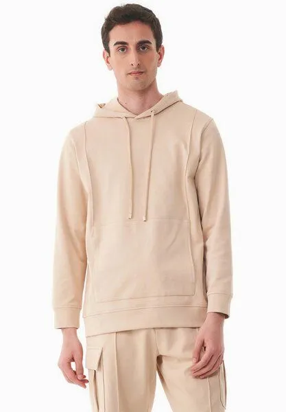 ORGANICATION ORGANICATION Hoodie aus Bio-Baumwolle, Soft beige, – Produktbild 1 von 4