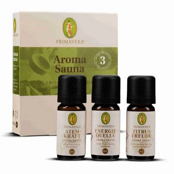 Primavera Primavera Set Aroma Sauna Frische & Energie – Produktbild 2 von 2