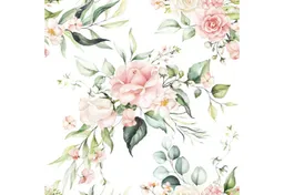 ti-flair Papierserviette, Servietten Papier 33x33cm 3-lagig mit Rosen Motiv 20 Stück – Produktbild 1 von 1