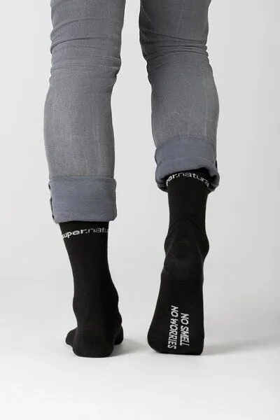 Super.Natural Super.Natural Socken SN All Day Socks für Damen und Herren, aus Merino, Navy blazer/wing grey, – Produktbild 2 von 4