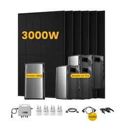 EcoFlow EcoFlow Stream Ultra, Solaranlage mit Speicher, mit 6 x 500W Bifazialen Solarmodulen, by Powerness - Stream Ultra + 4 x Stream AC Pro | 9600Wh / 4 x Smart Plug / Standardversand – Produktbild 1 von 1