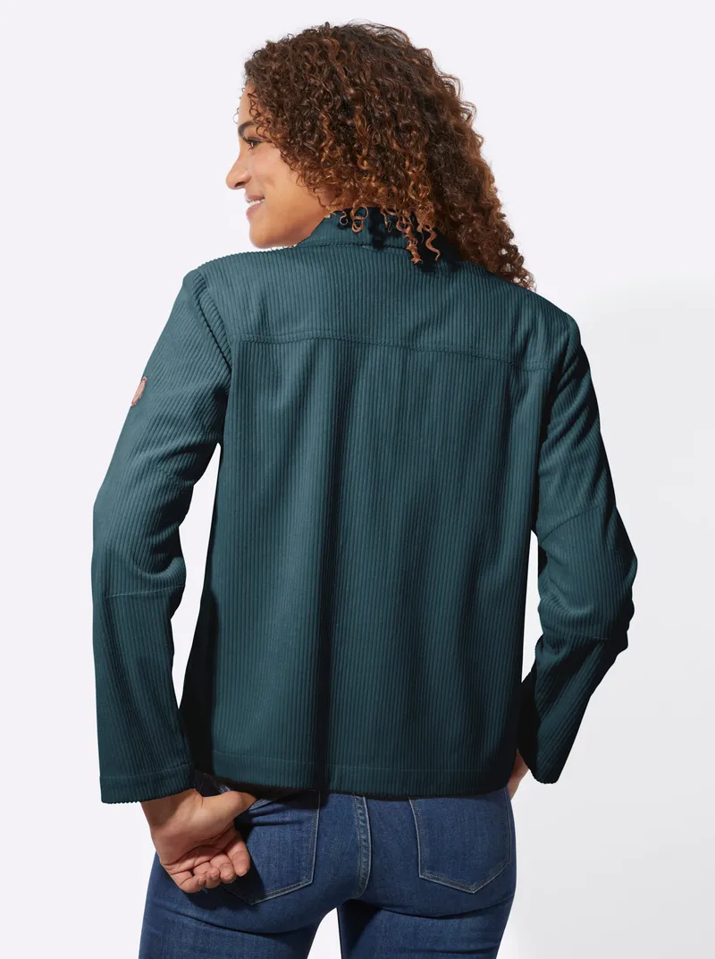 Witt Cordjacke, Petrol, – Produktbild 2 von 2