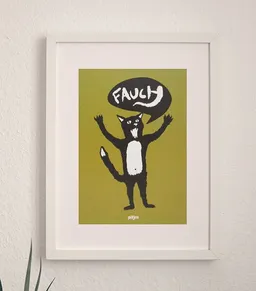 päfjes päfjes Ferdinand Fauch Katze - Poster A4 – Produktbild 1 von 1