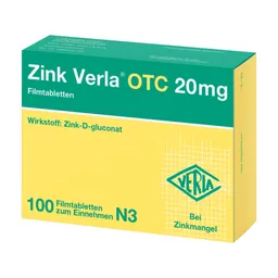 Zink Verla Zink Verla OTC 20 mg – Produktbild 1 von 1