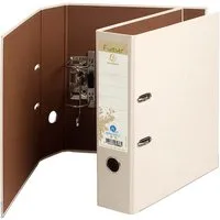 Exacompta 10 Exacompta Ordner "Forever" mit Prem'Touch-Mechanik, DIN A4, elfenbein, RB 80 mm – Produktbild 1 von 1